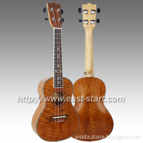 Arched Back Okoume Flamed Maple Concert Ukulele